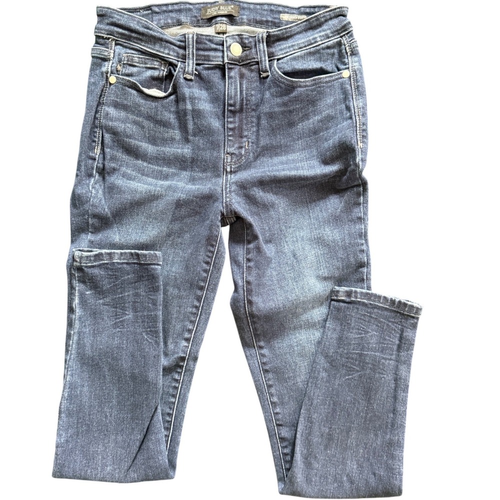 Judy Blue Womens High Rise Skinny Jeans Blue Denim Size 7/28 82151